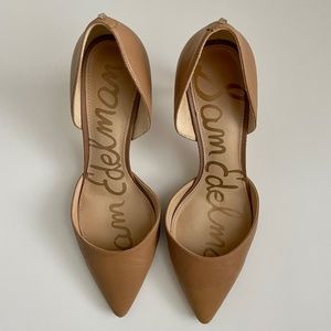 Sam Edelman Tesla Leather D’Orsay Pumps